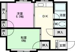 愛猫と暮らせる２ＤＫ