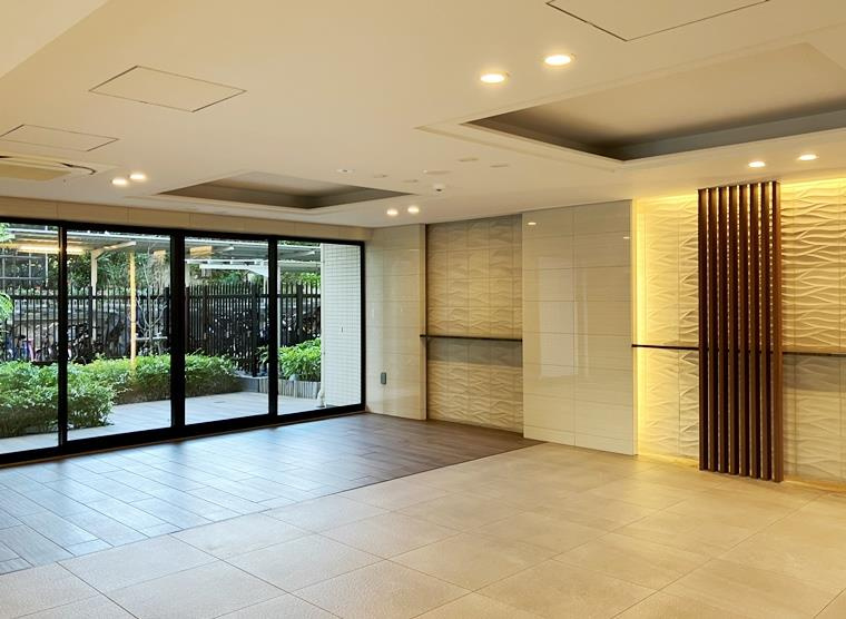 サンクレイドル浦安Ⅲのロビー