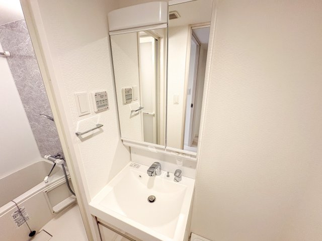 S-RESIDENCE難波大国町Deuxの洗面所