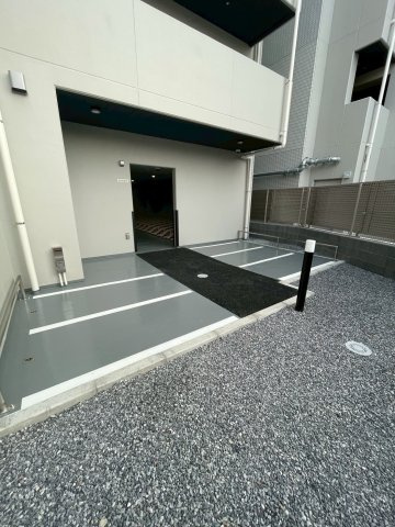 葛飾区金町４丁目の賃貸マンションのその他共用部分|バイク置場