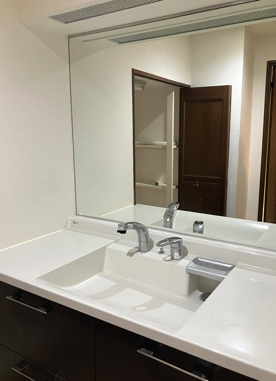 アルファホームズ新神楽坂アスティオンの洗面所