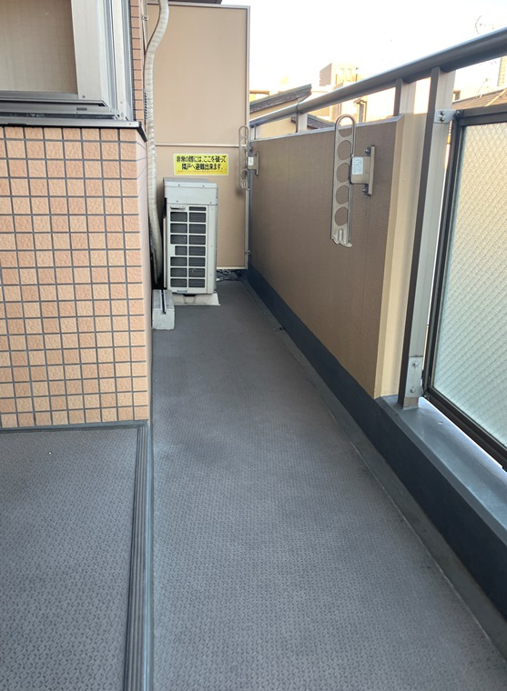 アルファホームズ新神楽坂アスティオンのバルコニー