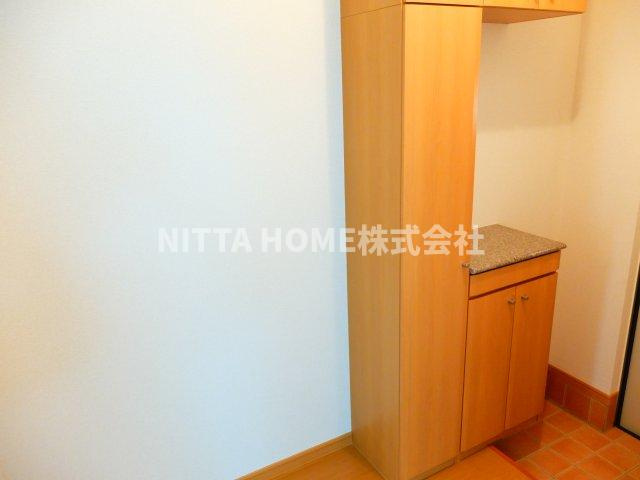 ベル　ファミーユⅠ　３番館の玄関|トールサイズのシューズボックス付き◎