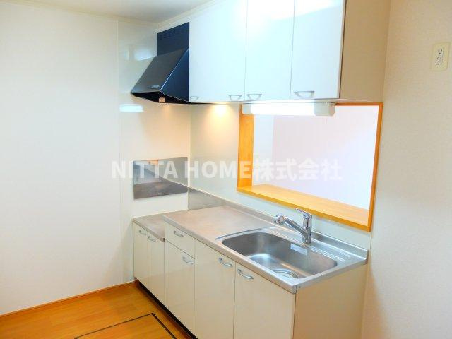 ベル　ファミーユⅠ　３番館のキッチン|人気のカウンターキッチン！！