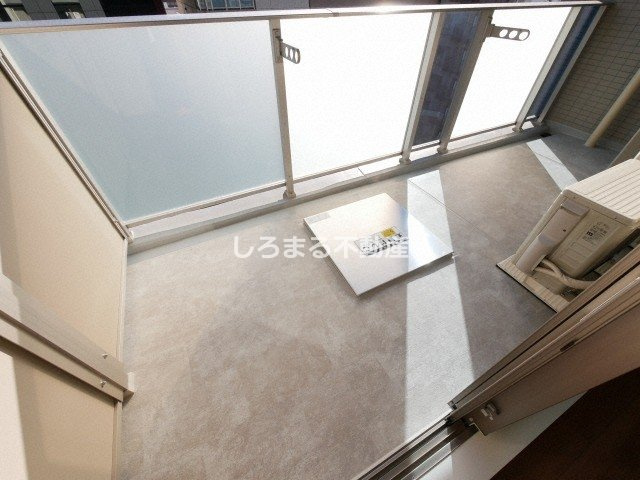 アーバネックス新町のバルコニー