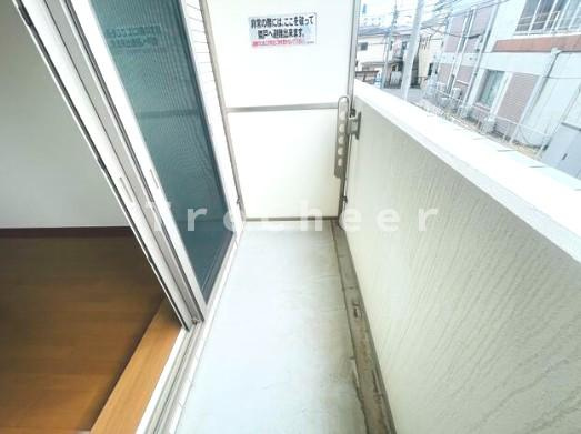 グリーンホームぬくいのバルコニー