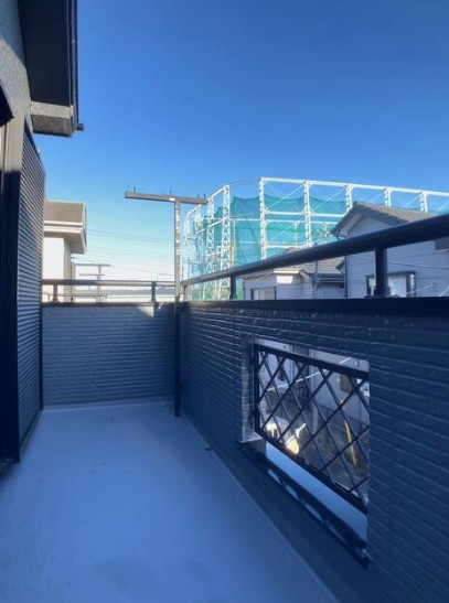 【中古】川越市南大塚リフォーム中古住宅のバルコニー|嬉しい南向きバルコニーです！