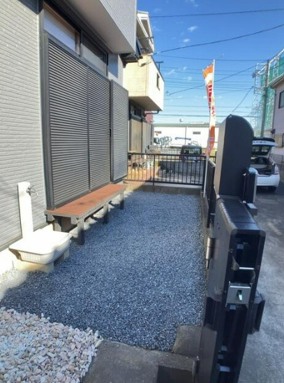 【中古】川越市南大塚リフォーム中古住宅の庭|嬉しいお庭付き物件☆