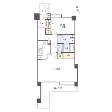 サーパス地吹園の間取り