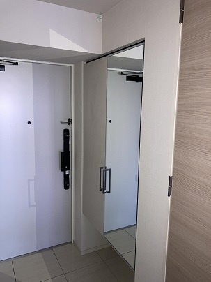 ソルティア橋本の玄関