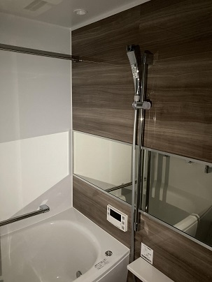 ソルティア橋本の浴室