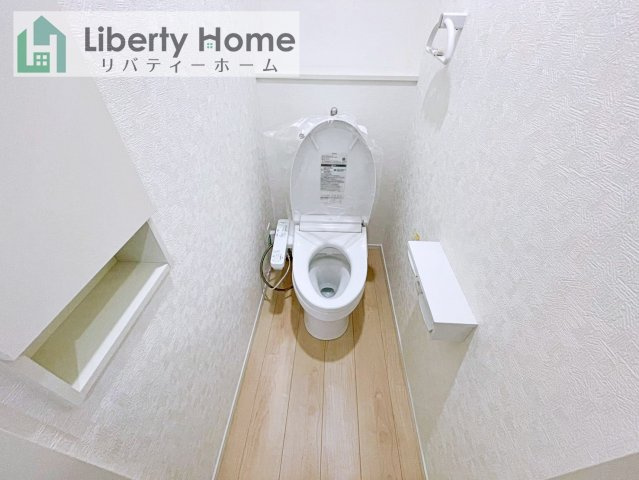 龍ケ崎市白羽第9　新築戸建のトイレ