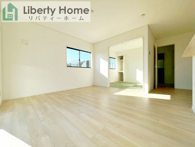 龍ケ崎市白羽第9　新築戸建の居間・リビング