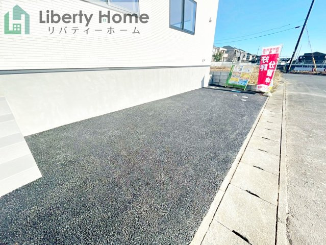 龍ケ崎市白羽第9　新築戸建の駐車場