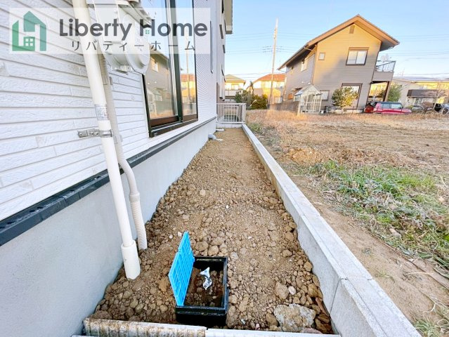 龍ケ崎市白羽第9　新築戸建の庭