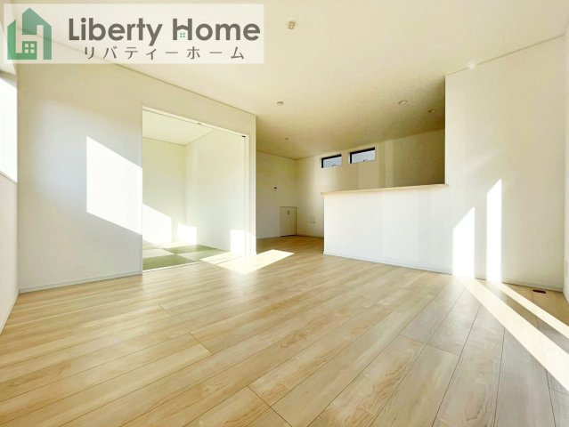 龍ケ崎市白羽第9　新築戸建の居間・リビング