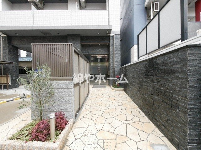 CLASS HILLS 難波南のロビー|落ち着いたロビーです