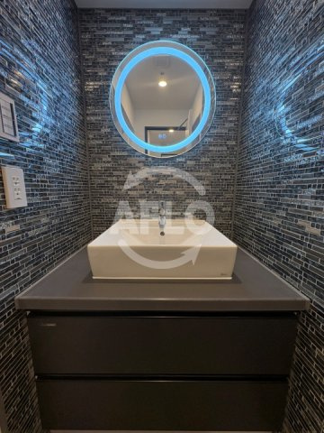 コンフォリア・リヴ谷町四丁目　中大江小学校区の独立洗面台|コンフォリア・リヴ谷町四丁目　独立洗面台