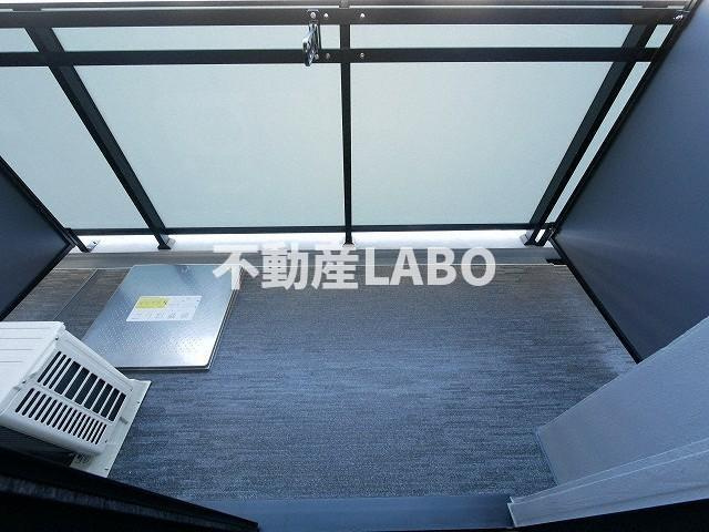 S-RESIDENCE難波大国町Unoのバルコニー