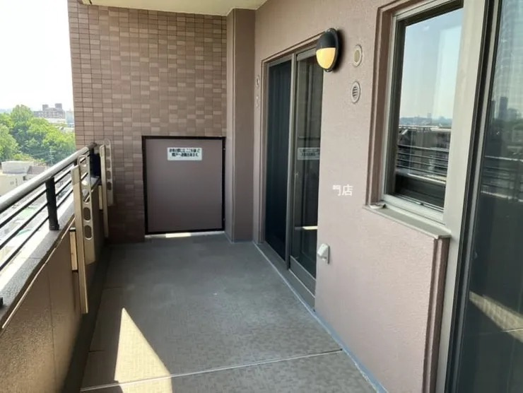 【仲介手数料無料／千種区】名古屋市千種区　グランドメゾン茶屋が坂　1402号のバルコニー