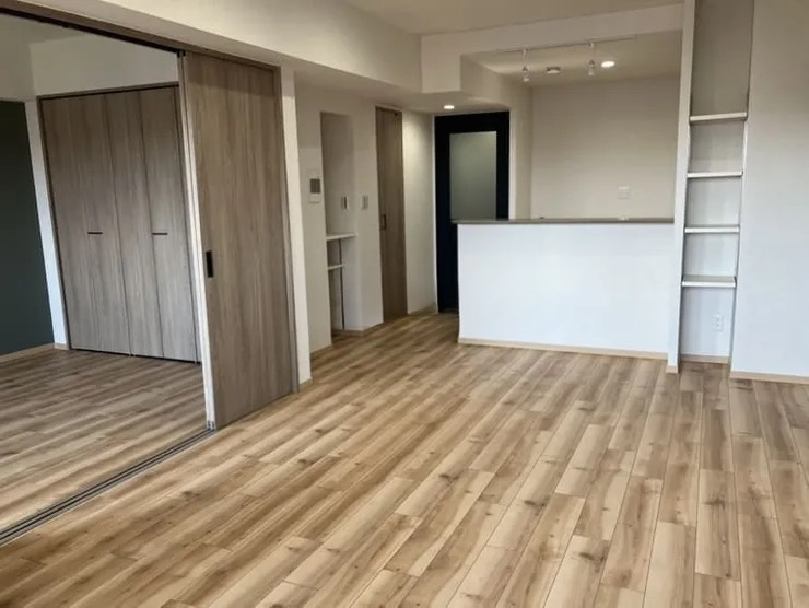 【仲介手数料無料／千種区】名古屋市千種区　グランドメゾン茶屋が坂　1402号の居間・リビング