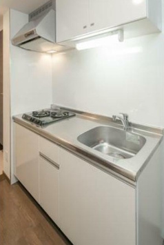 【キッチン】 | フォレスト東高円寺 | 2口システムキッチン。