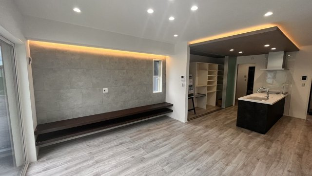 福岡市西区太郎丸2丁目　新築戸建の居間・リビング