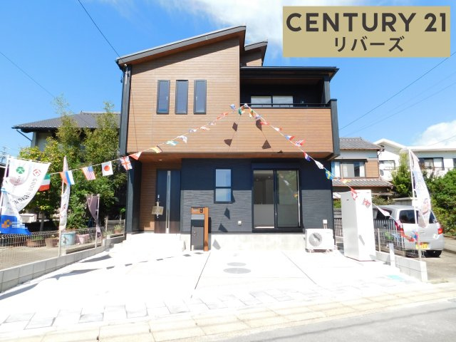 津島市下切町字高橋の新築一戸建の外観|◇オール電化◇　　新価格！！いつでも見学出来ます♪♪（お問合せ当日、平日、水曜、夜間でもＯＫ）　南向き！　長期優良住宅！　駐車並列２台ＯＫ　制震ダンパー搭載！　BELS対応！