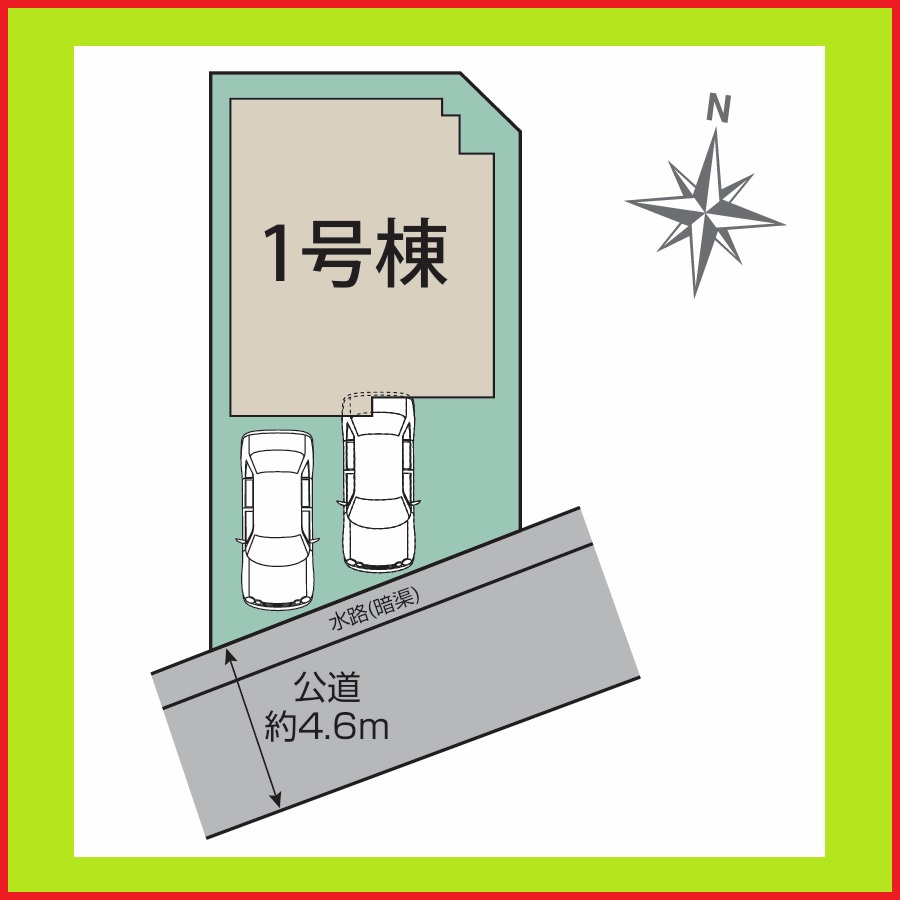 津島市下切町字高橋の新築一戸建の区画図|◇区画図◇