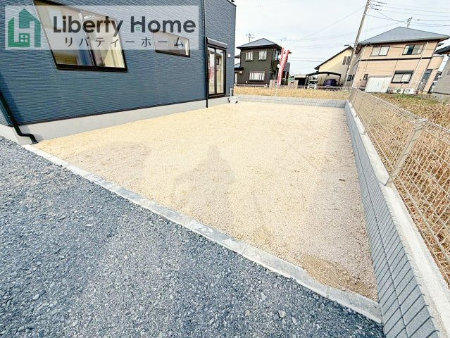 鹿嶋市平井東第1　新築戸建の庭