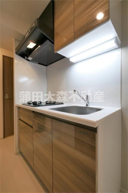 アークマーク大森町アジールコートのキッチン|2口ガスシステムキッチン　カウンターキッチン！