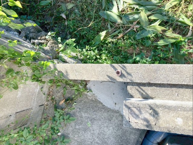 糟屋郡須恵町大字新原　土地の外観|敷地境界に境界標を確認できます！