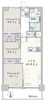 【間取り】 | 鳩ヶ谷スカイハイツ
