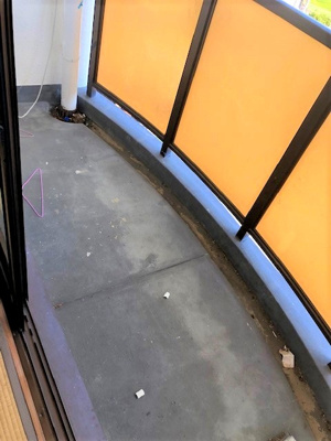 【バルコニー】 | ハイツ大杉 | ※イメージ　同物件・別号室の写真