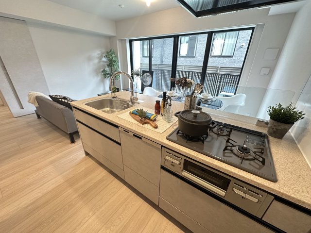 ＧＲＡＮ ＰＡＳＥＯ 広尾のキッチン|キッチンでお料理をお楽しみください