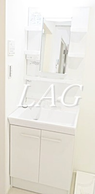 【洗面所】 | クオーレ宮本 | 独立洗面台です。