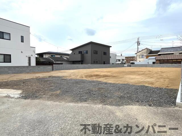 東温市横河原の売地の外観|おしゃれな外観です