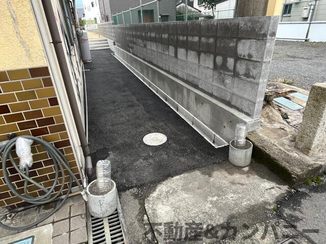 東温市横河原の売地の周辺