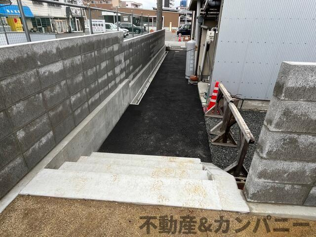 東温市横河原の売地の周辺