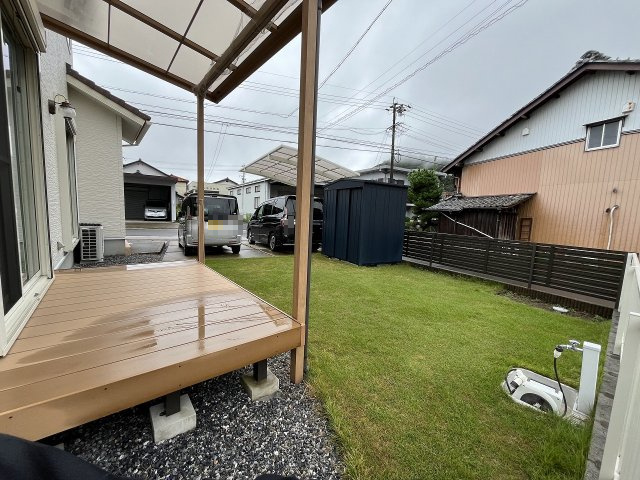 中古住宅　岩田西1丁目の庭