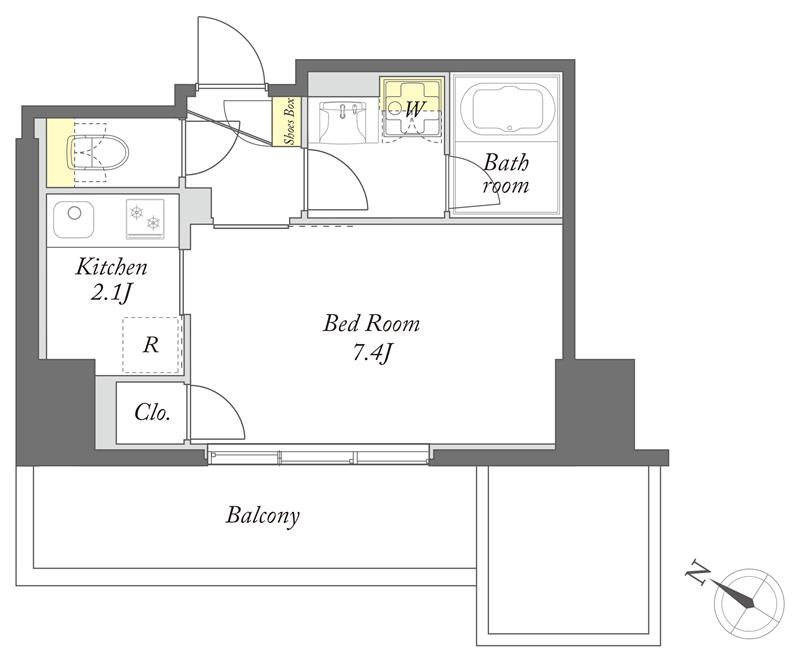 ｅｋｉｓｍ　さいたま新都心の間取り