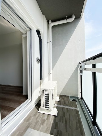 S-RESIDENCE亀島駅前blaze(ブレイズ)のバルコニー