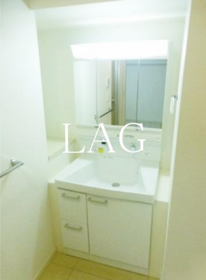 【洗面所】 | トリニティー芝浦 | 洗面台です。