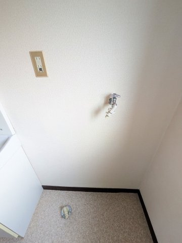 レ・ジュメルⅡの設備|洗濯機置き場