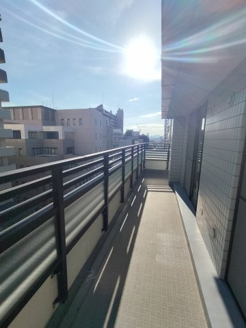 フォーラム六甲のバルコニー