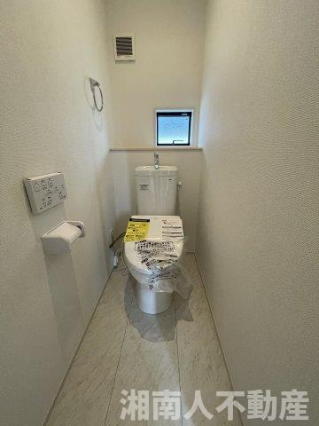 小田原市堀之内2期  新築戸建全7棟のトイレ|ゆったりとした空間のトイレです