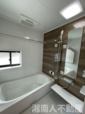 小田原市堀之内2期  新築戸建全7棟の浴室|コンパクトで使いやすいお風呂です