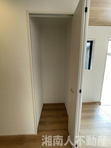 小田原市堀之内2期  新築戸建全7棟の収納|収納のためのスペースです
