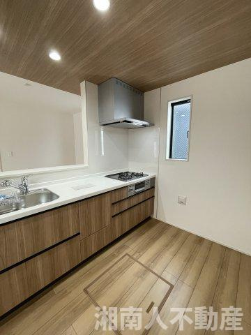 小田原市堀之内2期  新築戸建全7棟のキッチン|キッチンでお料理をお楽しみください