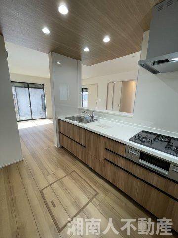 小田原市堀之内2期  新築戸建全7棟のキッチン|きれいなキッチンです